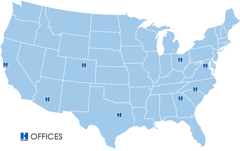 Holder Construction office locations